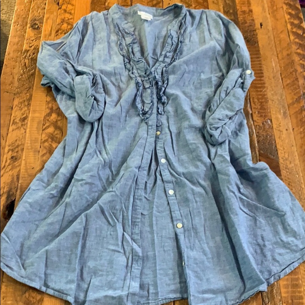 Tunic length top
